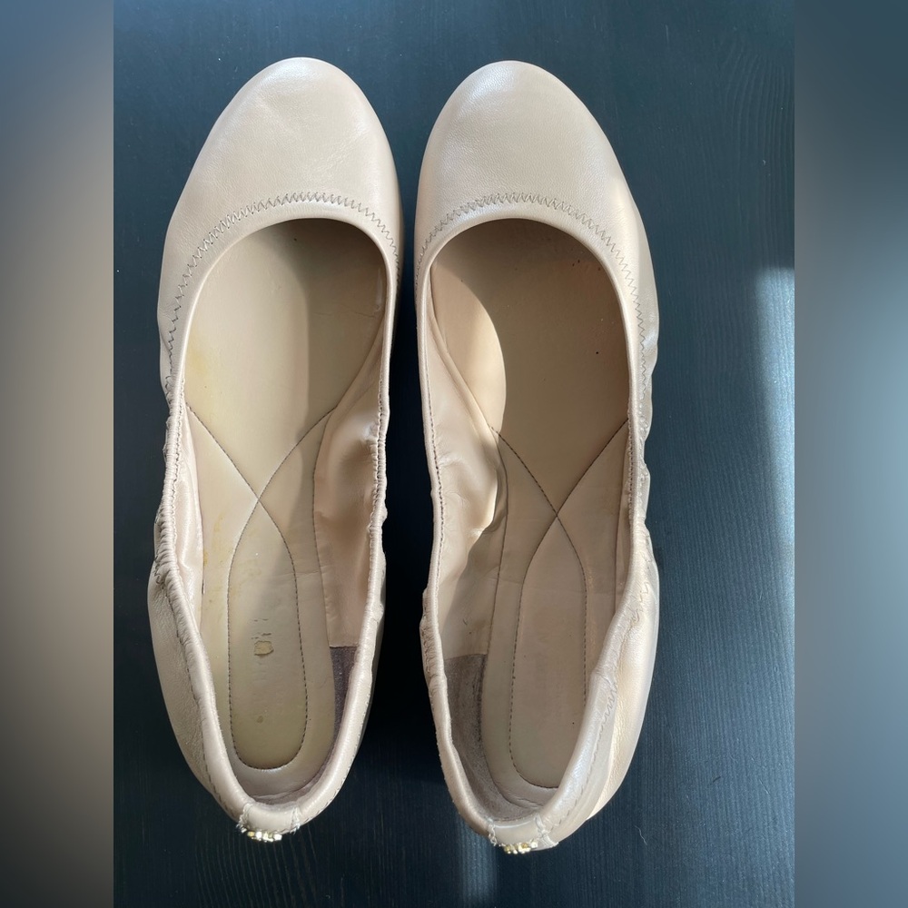 Cole Haan Zerogrand Nude Ballet Flats